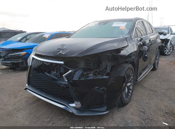 2T2BZMCA9HC085962 2017 LEXUS RX 350 Black Vista frontal