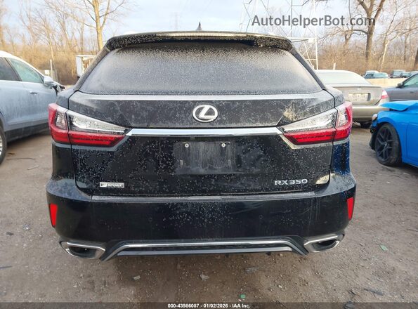 2T2BZMCA9HC085962 2017 LEXUS RX 350 Black 