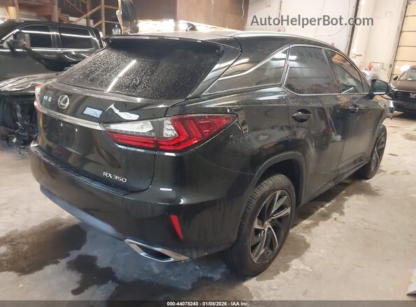 2T2BZMCAXGC036509 2016 LEXUS RX 350 Черный Задняя правая четверть