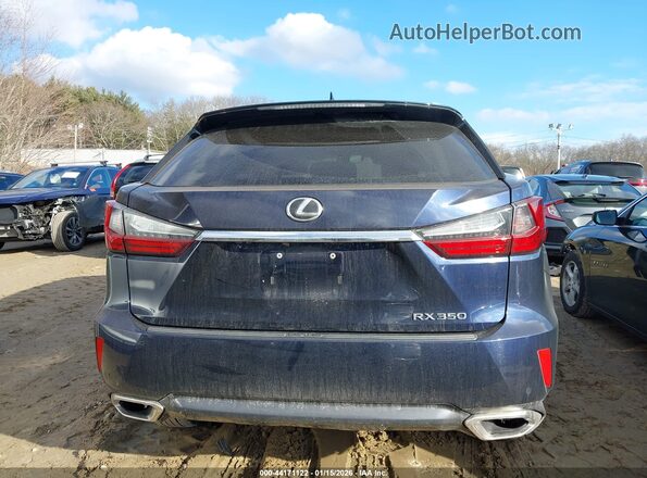 2T2BZMCAXGC047025 2016 LEXUS RX 350 Blue 