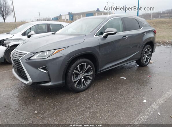 2T2BZMCAXKC170039 2019 LEXUS RX 350 Gray Front left