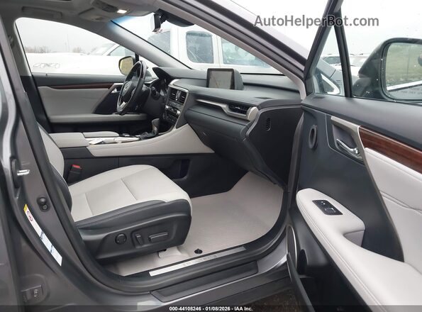 2T2BZMCAXKC170039 2019 LEXUS RX 350 Gray Front interior view