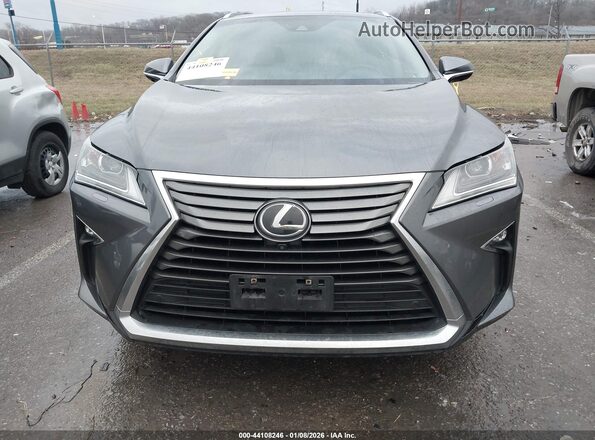 2T2BZMCAXKC170039 2019 LEXUS RX 350 Gray Instrument cluster view