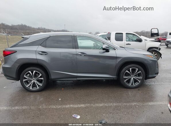 2T2BZMCAXKC170039 2019 LEXUS RX 350 Gray Rear interior view