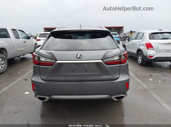 2T2BZMCAXKC170039 2019 LEXUS RX 350 Gray 