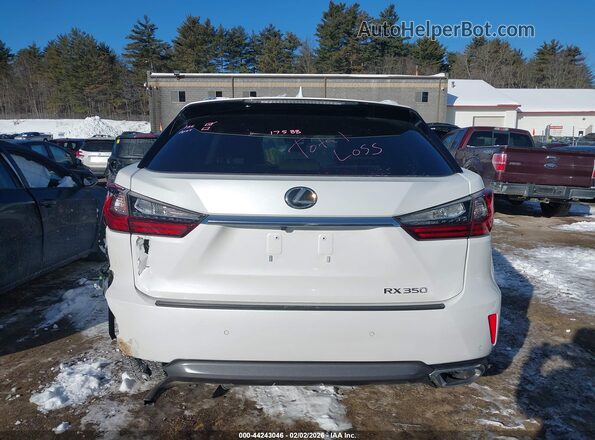 2T2BZMCAXKC189822 2019 LEXUS RX 350 White 