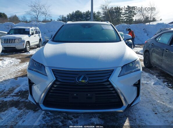 2T2BZMCAXKC189822 2019 LEXUS RX 350 White Instrument cluster view