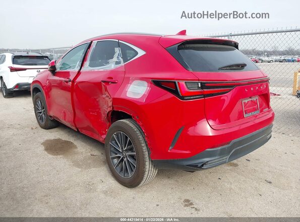 2T2GDCAZ1RC013842 2024 LEXUS NX 250 Red Trasero izquierdo