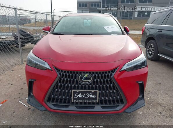 2T2GDCAZ1RC013842 2024 LEXUS NX 250 Red Vista del cuadro de instrumentos
