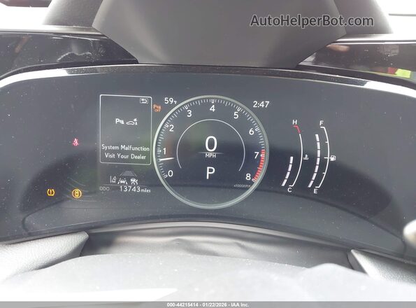 2T2GDCAZ1RC013842 2024 LEXUS NX 250 Red Vista de los asientos traseros