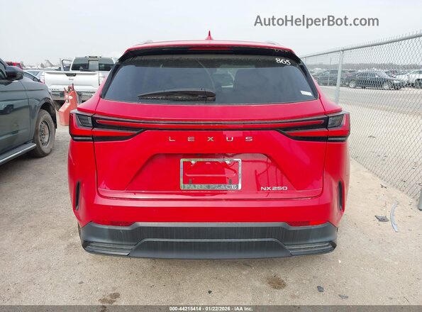 2T2GDCAZ1RC013842 2024 LEXUS NX 250 Red 
