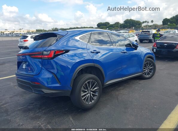 2T2GDCAZ1SC023521 2025 LEXUS NX 250 Blue Հետևի աջ