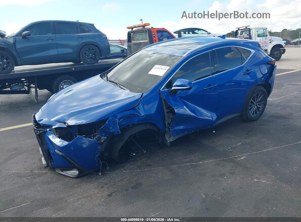 2T2GDCAZ1SC023521 2025 LEXUS NX 250 Blue Առջևի ձախ երեք քառորդ տեսարան