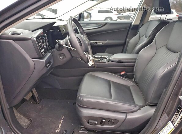 2T2GDCAZ4PC004016 2023 LEXUS NX Charcoal Front interior view