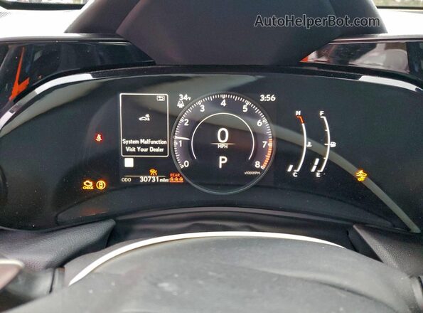 2T2GDCAZ4PC004016 2023 LEXUS NX Charcoal Instrument cluster view