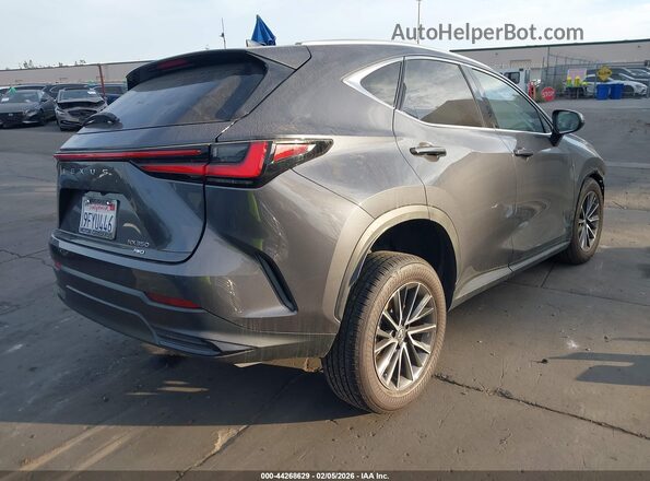 2T2GGCEZ2PC029322 2023 LEXUS NX 350 Gray Rear right