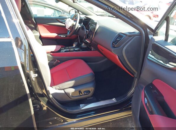 2T2GGCEZ2SC087648 2025 LEXUS NX 350 Black Widok wnętrza z przodu