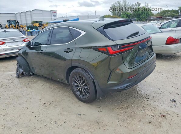2T2GGCEZ3NC007293 2022 LEXUS NX Green Rear left