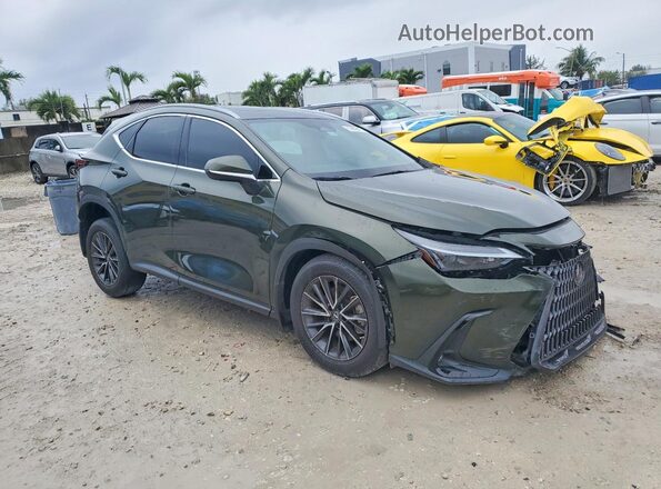 2T2GGCEZ3NC007293 2022 LEXUS NX Green Front right