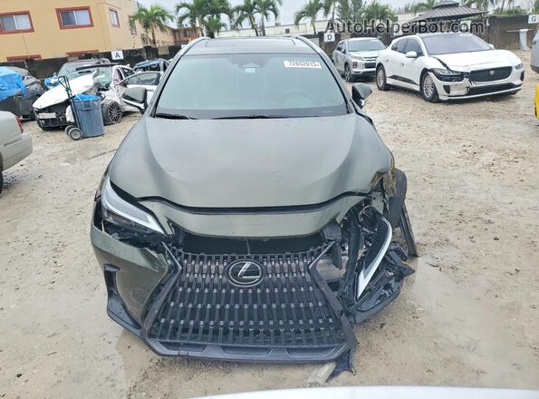 2T2GGCEZ3NC007293 2022 LEXUS NX Green Front view