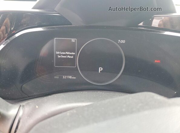 2T2GGCEZ3NC007293 2022 LEXUS NX Green Instrument cluster view