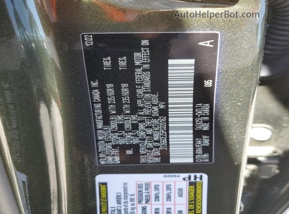 2T2GGCEZ5PC020162 2023 LEXUS NX Green 