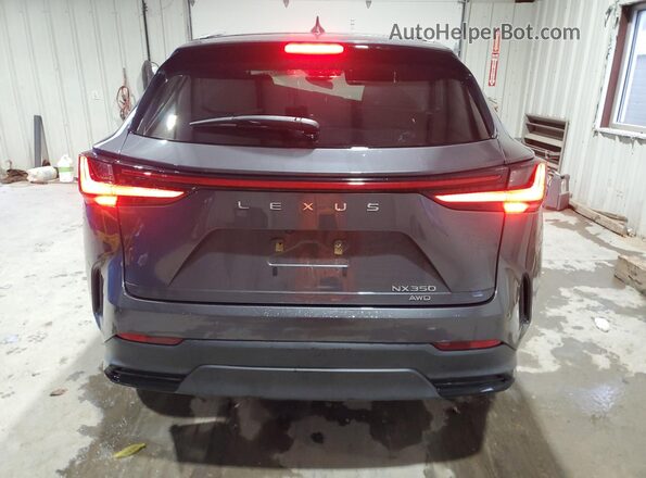 2T2GGCEZ8NC005507 2022 LEXUS NX Gray Widok z tyłu