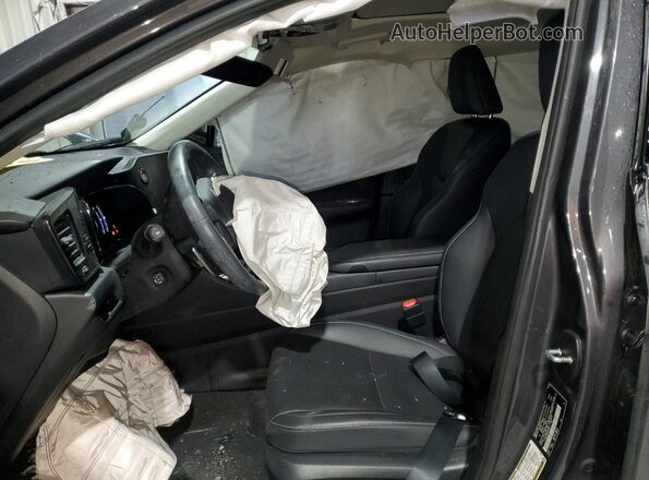 2T2GGCEZ8NC005507 2022 LEXUS NX Gray Widok wnętrza z przodu