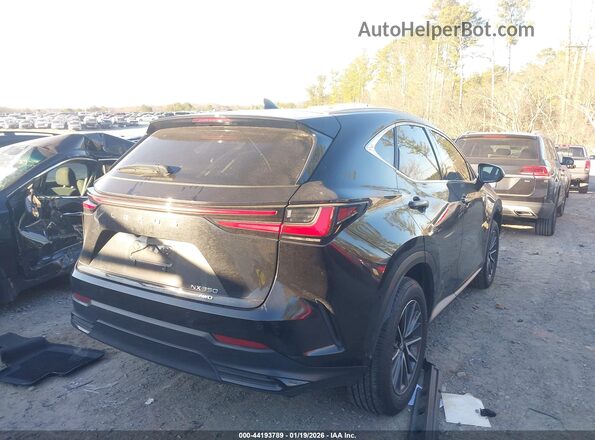 2T2GGCEZ8SC070451 2025 LEXUS NX 350 Black Rear right