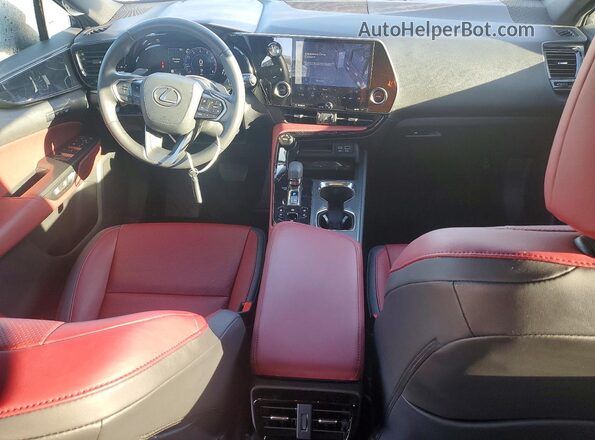 2T2GGCEZ9NC014233 2022 LEXUS NX Gray Вид панелі приладів