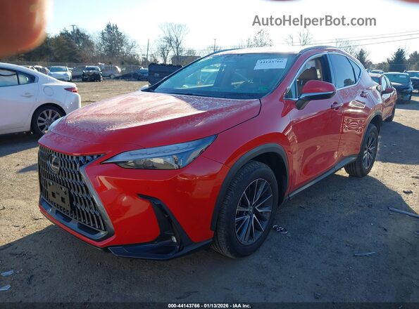 2T2GGCEZ9SC093138 2025 LEXUS NX 350 Красный Передняя левая четверть
