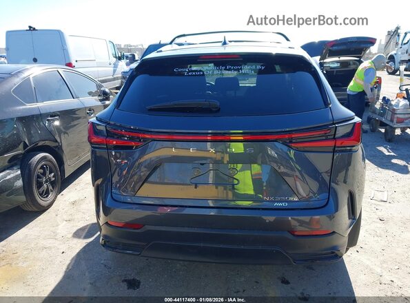 2T2GKCEZ0SC042142 2025 LEXUS NX 350H Gray 