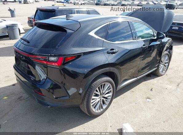 2T2GKCEZ0SC045400 2025 LEXUS NX 350H Black Trasero derecho