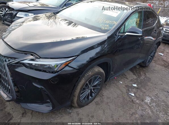 2T2GKCEZ2SC035791 2025 LEXUS NX 350H Black წინა მარცხენა ხედი სამი მეოთხედიდან