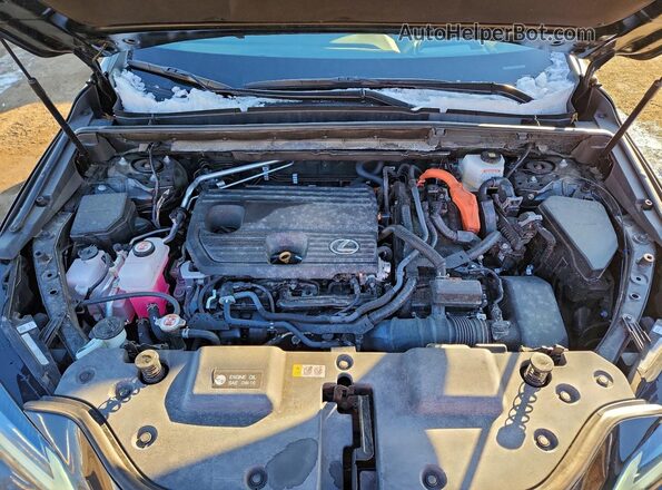 2T2GKCEZ5NC009416 2022 LEXUS NX Black Widok komory silnika