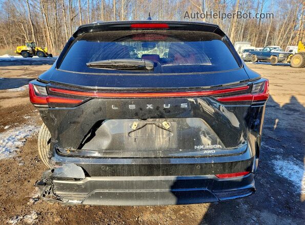 2T2GKCEZ5NC009416 2022 LEXUS NX Black Widok z tyłu
