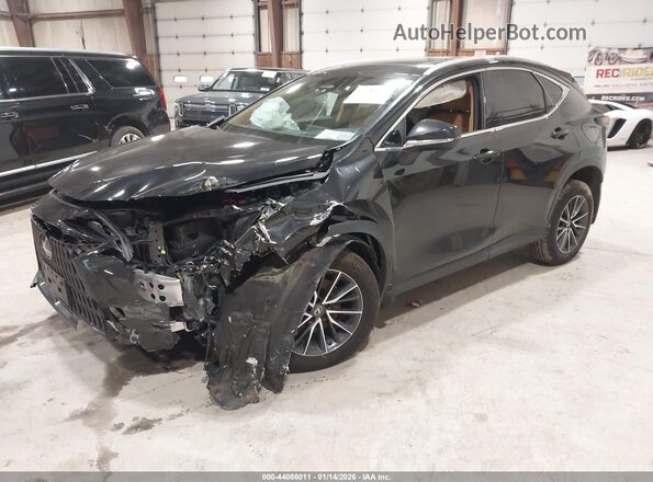 2T2GKCEZ8PC012121 2023 LEXUS NX 350H Black Առջևի ձախ երեք քառորդ տեսարան