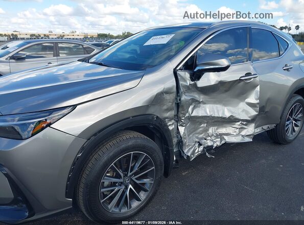 2T2HGCEZ0SC076281 2025 LEXUS NX 350 Gray Vista frontal