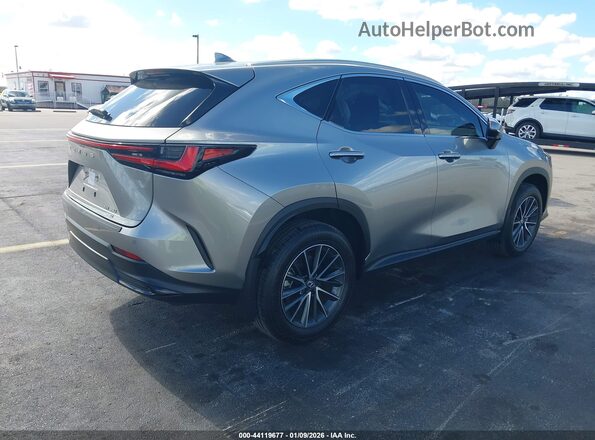 2T2HGCEZ0SC076281 2025 LEXUS NX 350 Gray Trasero derecho