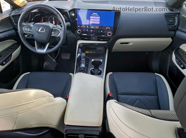 2T2HGCEZ1RC048676 2024 LEXUS NX White წინა პანელის ხედი