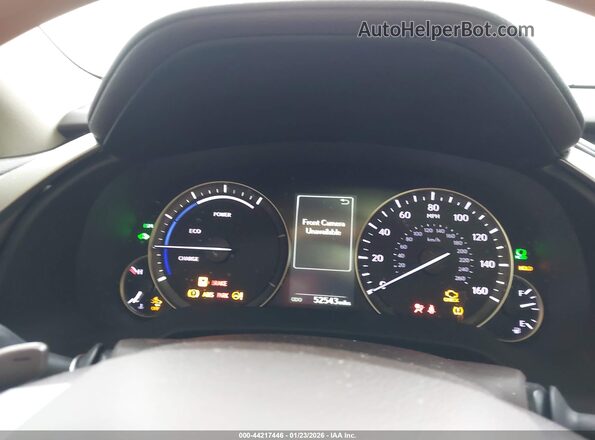 2T2HGMDA0LC043946 2020 LEXUS RX 450H Red Вид задніх сидінь
