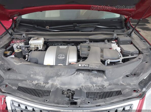 2T2HGMDA0LC043946 2020 LEXUS RX 450H Red Вид ззаду