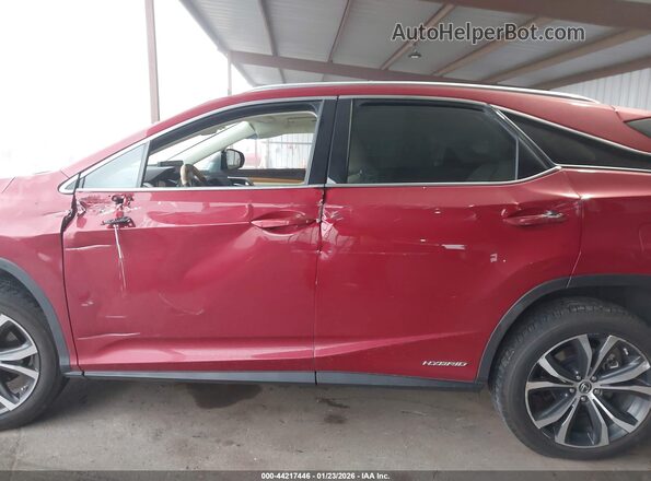 2T2HGMDA0LC043946 2020 LEXUS RX 450H Red Панорамний вид салону 360°