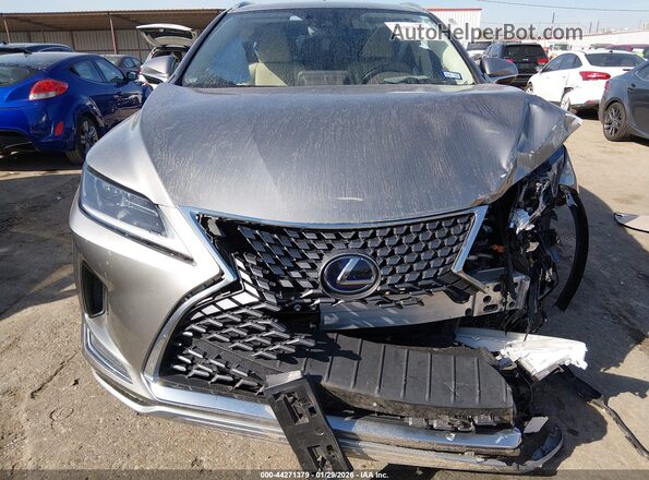 2T2HGMDA3LC054813 2020 LEXUS RX 450H Серый Вид панели приборов