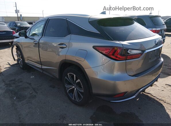 2T2HGMDA3LC054813 2020 LEXUS RX 450H Серый Задняя левая четверть