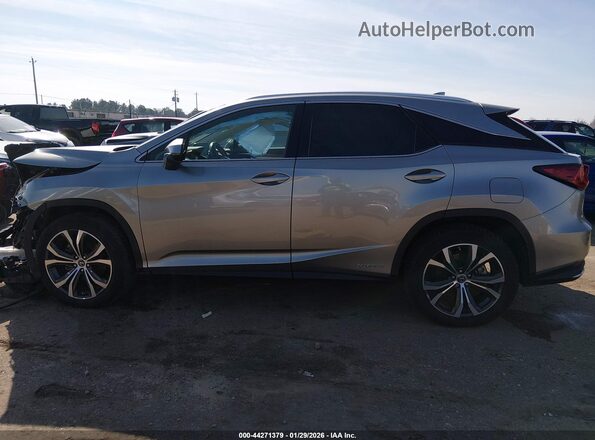 2T2HGMDA3LC054813 2020 LEXUS RX 450H Серый Вид задней части салона
