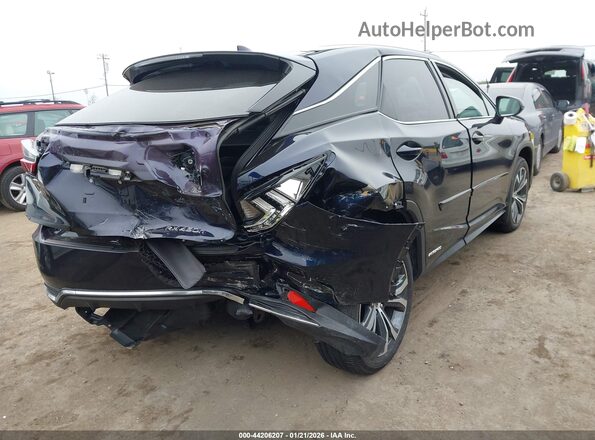 2T2HGMDA3MC058801 2021 LEXUS RX 450H Dark Blue Trasero derecho