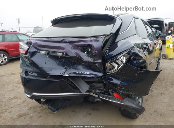 2T2HGMDA3MC058801 2021 LEXUS RX 450H Dark Blue Vista frontal