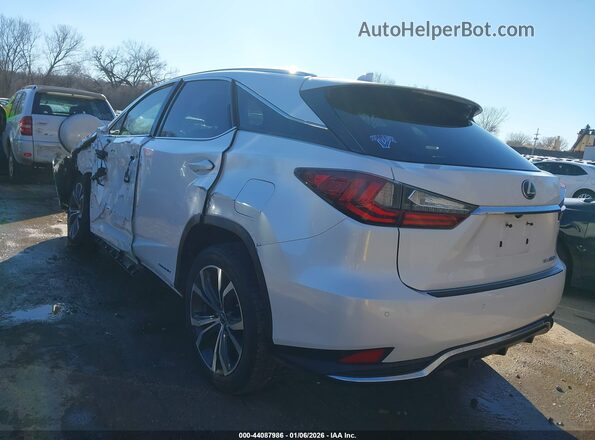 2T2HGMDA4MC058791 2021 LEXUS RX 450H White Trasero izquierdo