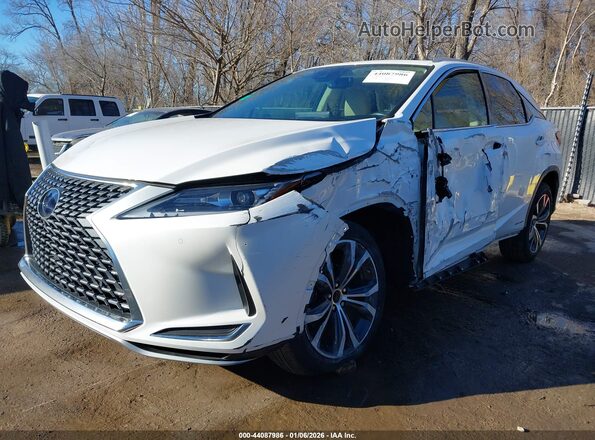 2T2HGMDA4MC058791 2021 LEXUS RX 450H White Vista tres cuartos delantera izquierda